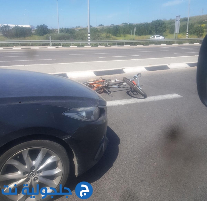 مصرع راكب دراجة هوائية في حادث قرب جلجولية 